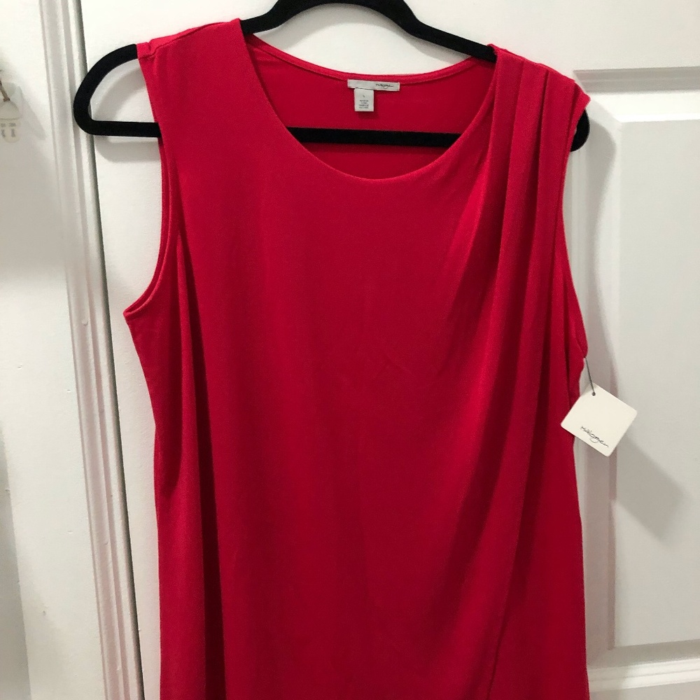 Halogen hot pink blouse